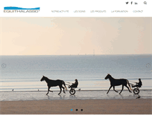 Tablet Screenshot of equithalasso.com